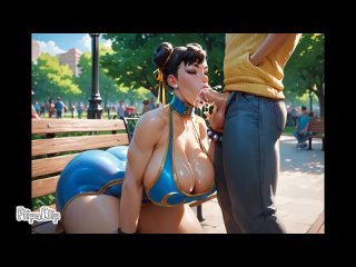 statue girl chun li compilation